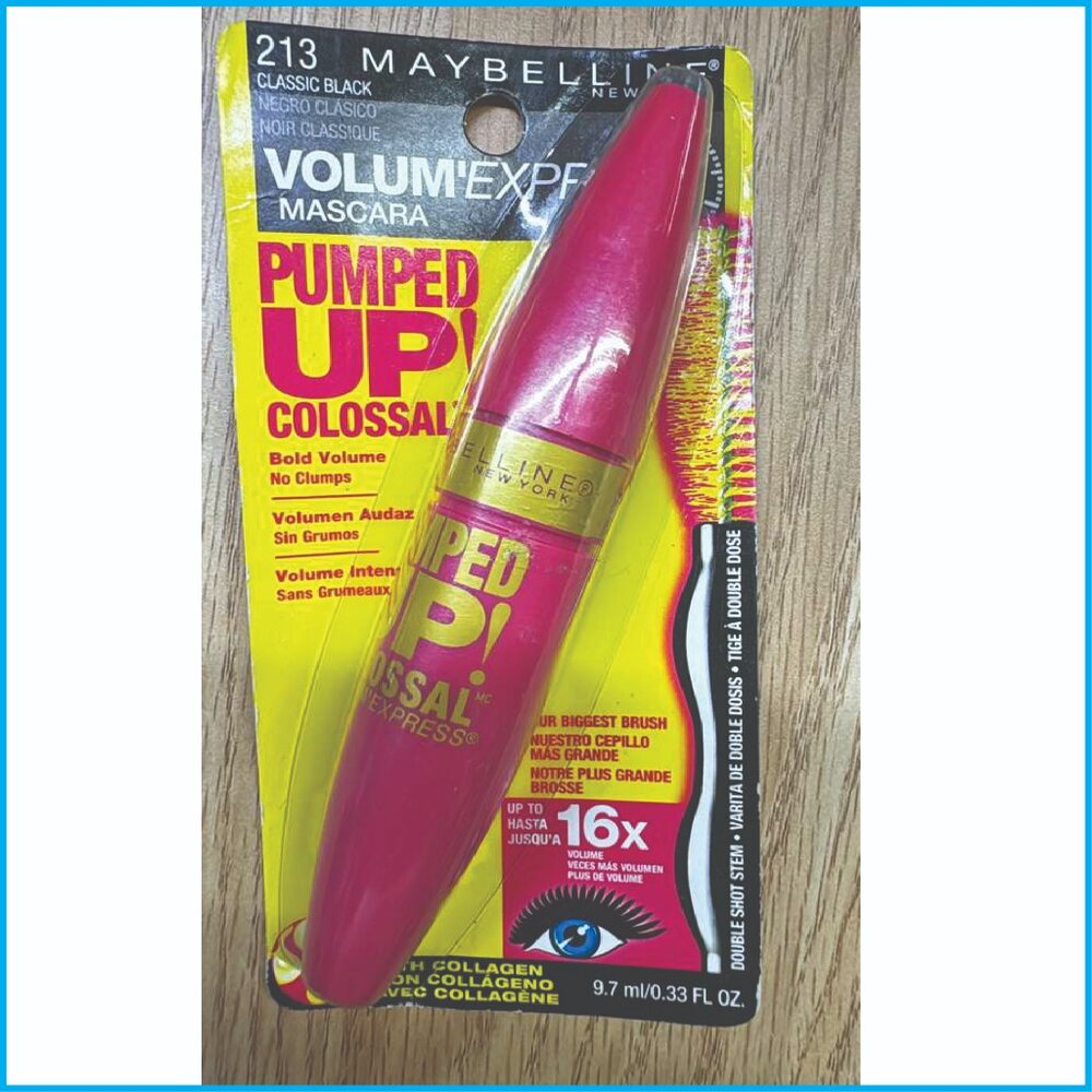 Maybelline Volum’ Express “Pumped Up! Colossal” Mascara #213 Classic Black
